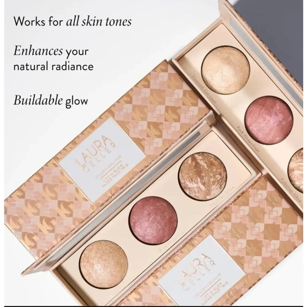 Geller's Greatest Lift-N-Glow Baked Face Trio